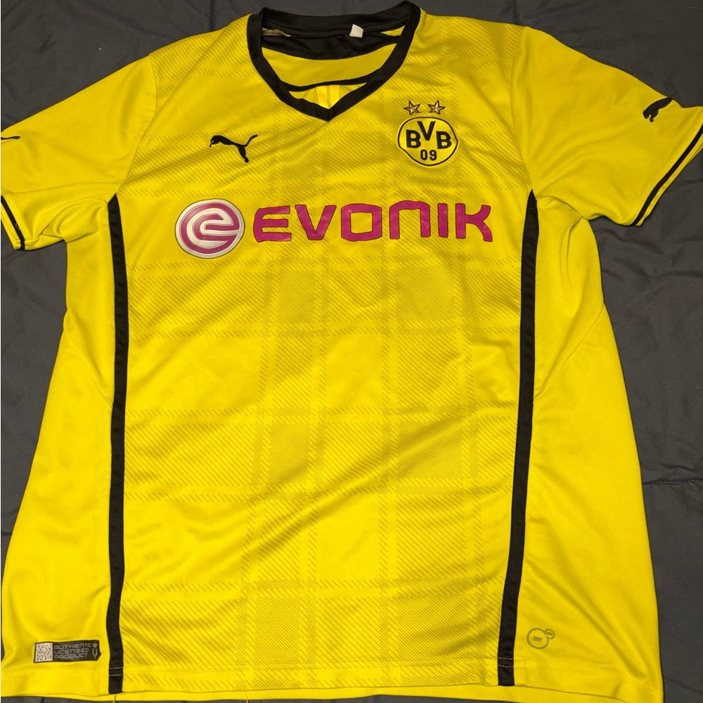 Puma Yellow and Black BVB Jersey